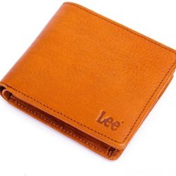 リー 革二つ折り財布 メンズ